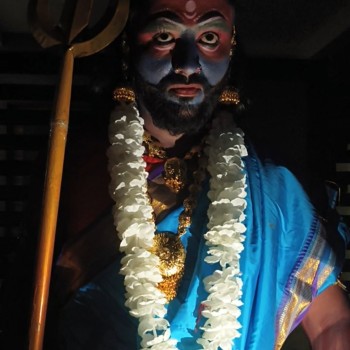 I act pushpa kali Avtar during this Navratri.